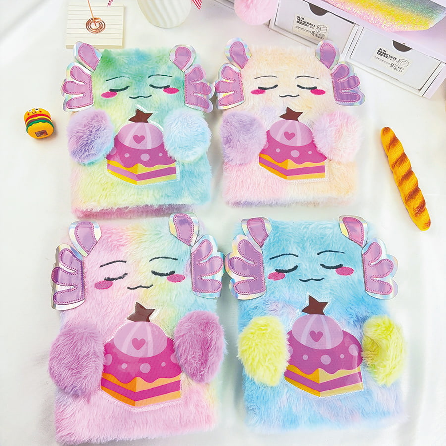 A5 Söpö Monster Diary Pehmomuistikirja A5 Söpö Monster Diary Pehmomuistikirja